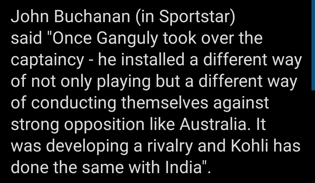 kohli & tests >>