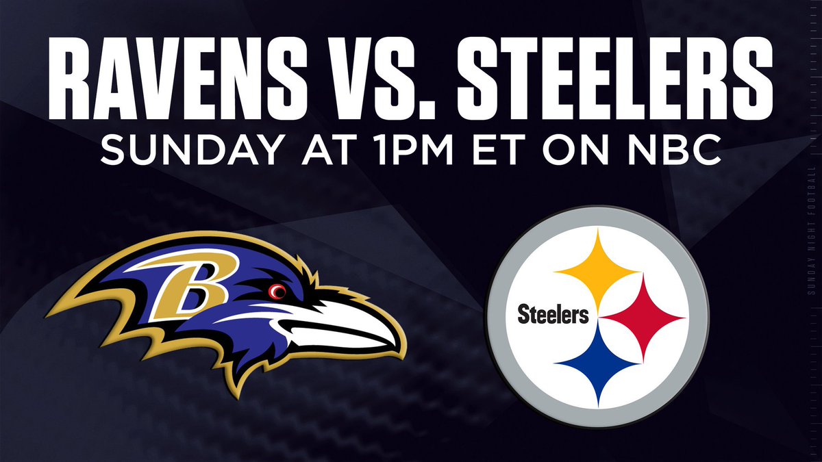HalfTimeFoot's tweet photo. 🚨 BREAKING 🚨 
Oficialmente el juego de Steelers y Ravens se mueve al domingo 29 de noviembre a las 12:15pm (CDMX) https://t.co/cCxmBDLMws