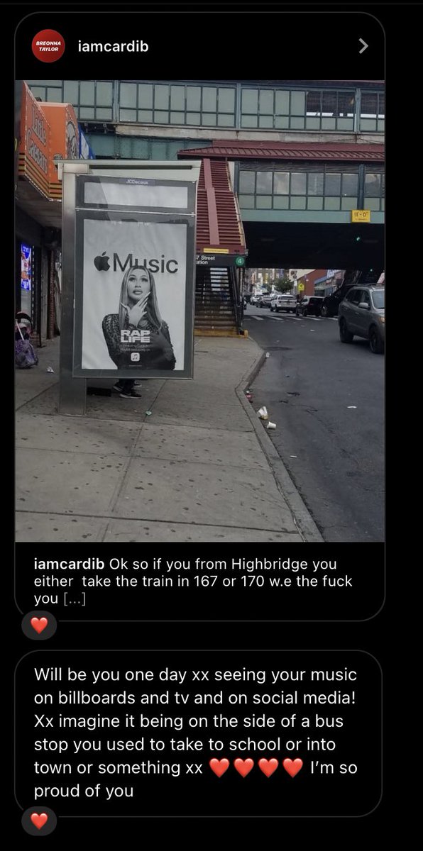 alanamariaxo's tweet image. So my friend sent me Cardi b’s billboard in September and told me she can’t wait for that to be me one day. 2 months later in standing infront of my own.. do NOT think blessings cannot happen to you because they can. god is always great. truly blessed and grateful 🙏🏾🤍.