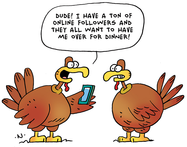 Edge_Tactical's tweet photo. The Man may be asking us to cancel Thanksgiving, but we can't just quit cold turkey...  
We're looking for more puns to inspire eye rolls at the dinner table. If you've got one, let's hear it!  

Happy Thanksgiving! https://t.co/n7Ok12YtBc