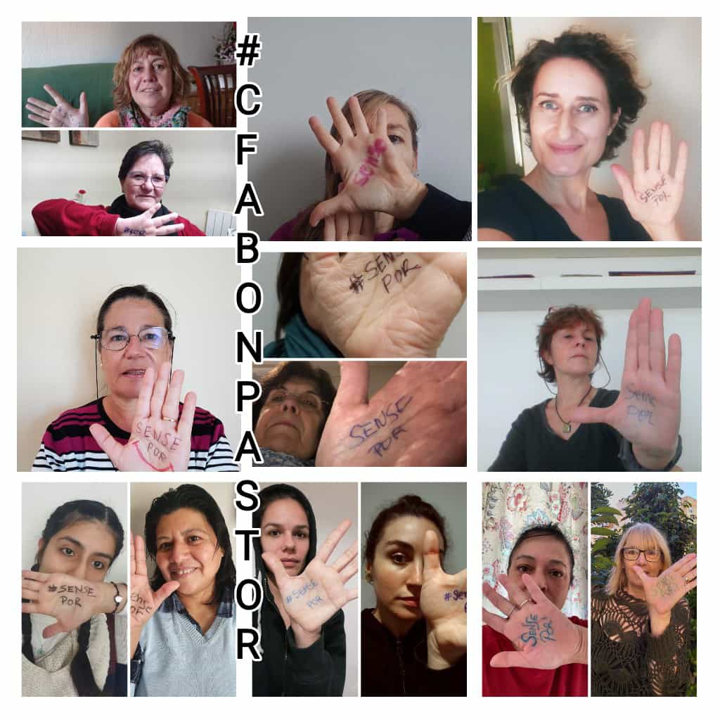 cfabonpastor's tweet photo. Avui i tots els dies per l'eliminació de la violència envers les dones! #25N #sensepor #CFABonPastor https://t.co/eAZSqotW9u