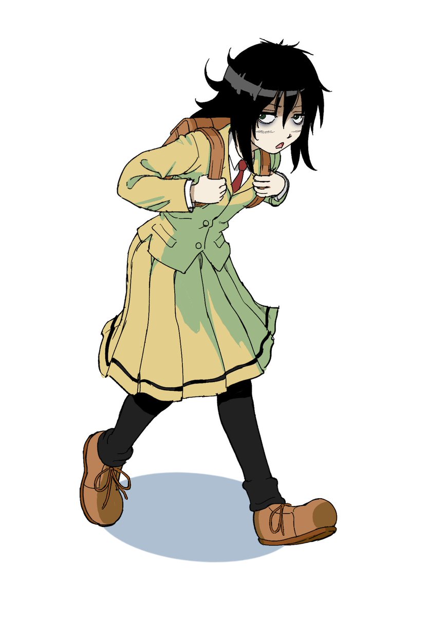 Tomoko from watamote for @Hmmm32541482 