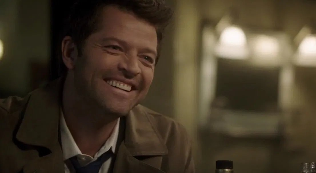 castielcastiel appears from season 4 to 15. he'd been queer coded for a LONG while, his character replacing someone who was supposed to be dean's love interest. in season 15, he confesses his love to dean and immediately dies. he's never shown again.