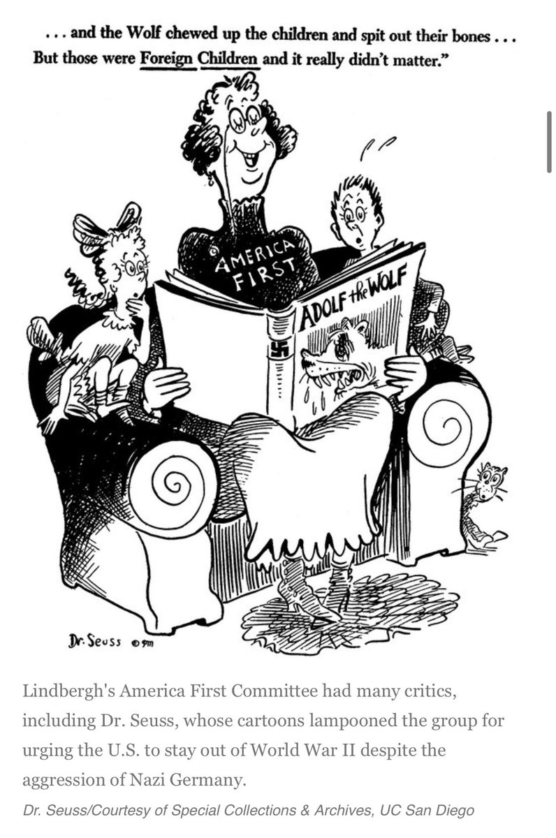 In 2020, a demagogue yelling America First has divided our union against itself, stoking hatred of our fellow Americans as enemies.He now seeks to deny democracy by overturning the People’s will at the polls.FDR would denounce Trump, as he did Lindbergh:  https://www.britannica.com/biography/Charles-Lindbergh/Germany-and-the-America-First-movement