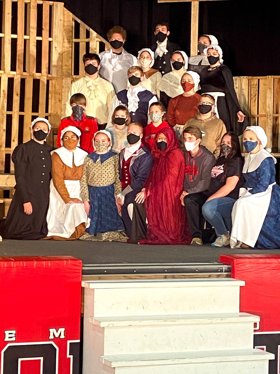 HemingfordDist's tweet photo. Hemingford earned 3rd place at the Western Trails Conference One-Act play competition in Bridgeport on Tuesday!

Congratulations to the following cast members on receiving outstanding acting awards: Danea Hanson, Kylie Mendiola, Sierra Miller  and Xander Robb. 

#GUBN https://t.co/LuI2ZLaRaI