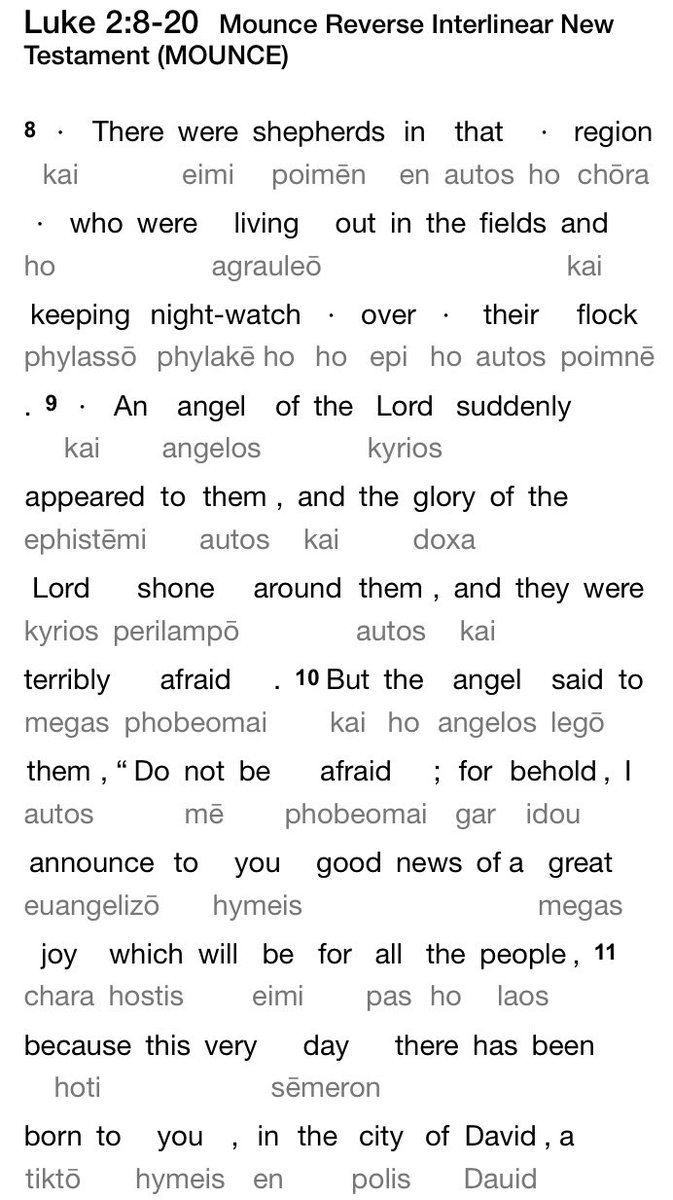 And to expand your mind a little further with things you have learned in this thread, read Luke 2:8-20 again envisioning the variables you have discovered. I know the information changed my perspective on what a shepherd biblical is and can be in association with the Word