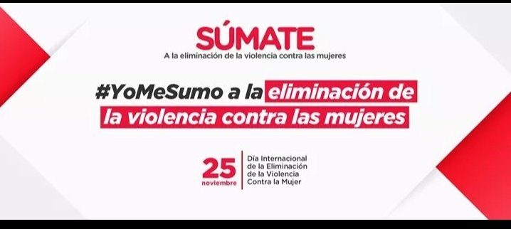 LizethNaly's tweet photo. El objetivo de la campaña “SÚMATE a la eliminación de la violencia contra las mujeres”, busca impulsar espacios de dialogo y de compromiso para que las instituciones y organizaciones se sumen a la lucha contra la violencia hacia las mujeres. https://t.co/0lvgnf4rCa