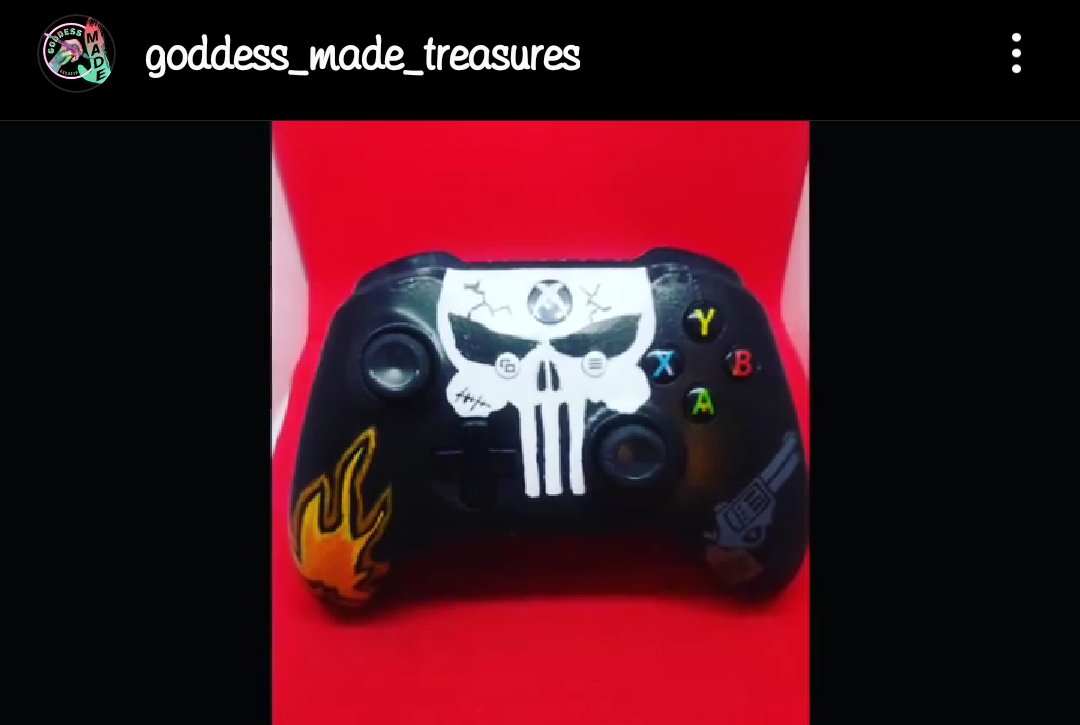 made_goddess's tweet image. #CustomController #CustomXboxController #Xbox #XboxRules #GamerGoddess #GamingLife #XboxController #HandPainted #SupportLocalArtists #SupportSmallBusiness