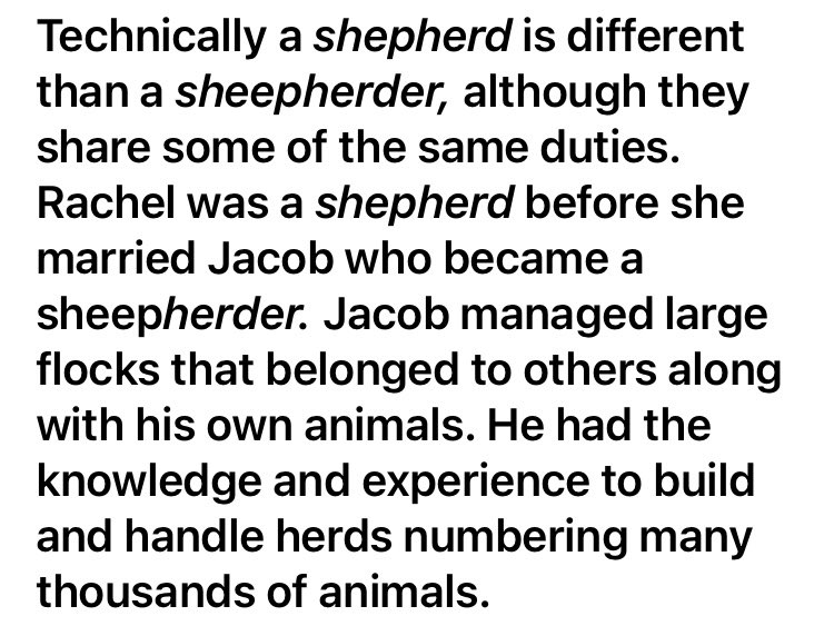 Men definitely were and are shepherds as well, usually being the ones to handle the larger flocks as sheepherders, also called keepers of sheep or herders of sheep, opposed to shepherds, as the flocks graze father from home