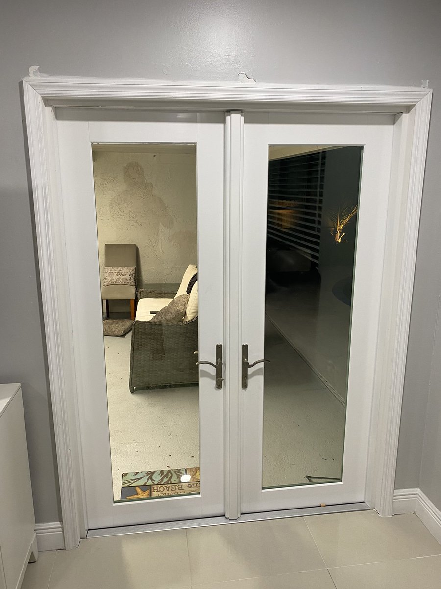 OC67282228's tweet photo. Have you seen the CWS Double French Doors, w/Lifetime Warranty Package? Here’s a recent installation in Sunrise, FL. https://t.co/GmvKZEk0Zx