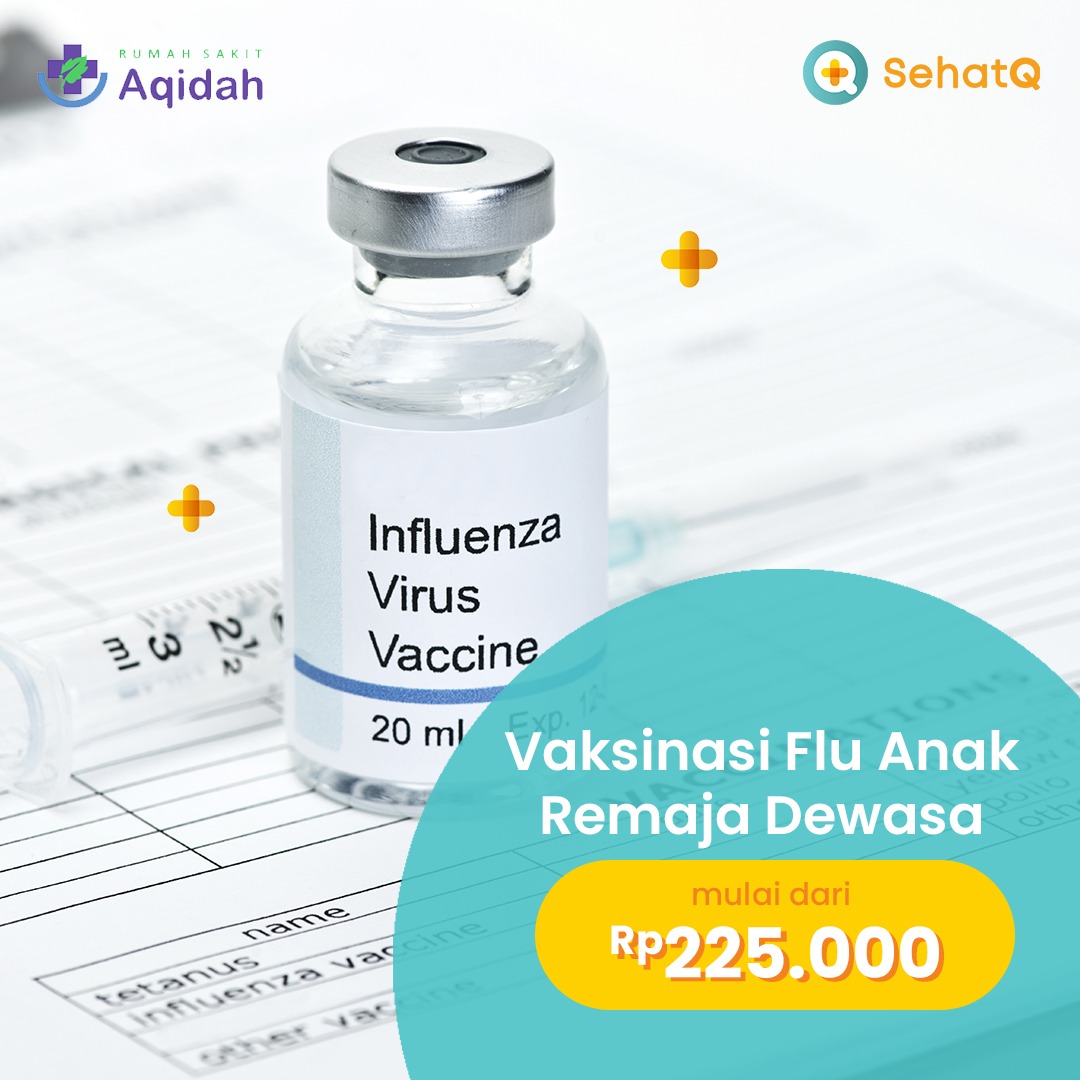 sehatq's tweet photo. Ayo cek, apa kamu termasuk ke dalam orang yang harus lakukan vaksin influenza?

Jika iya, silakan lakukan di RUMAH SAKIT AQIDAH yang mempunyai peralatan medis canggih &amp; tenaga medis berpengalaman.

Silakan buka aplikasi SehatQ lalu pilih fitur 'PROMO', gampang kan?

#PROMOSEHATQ https://t.co/bbBVq1OfZz