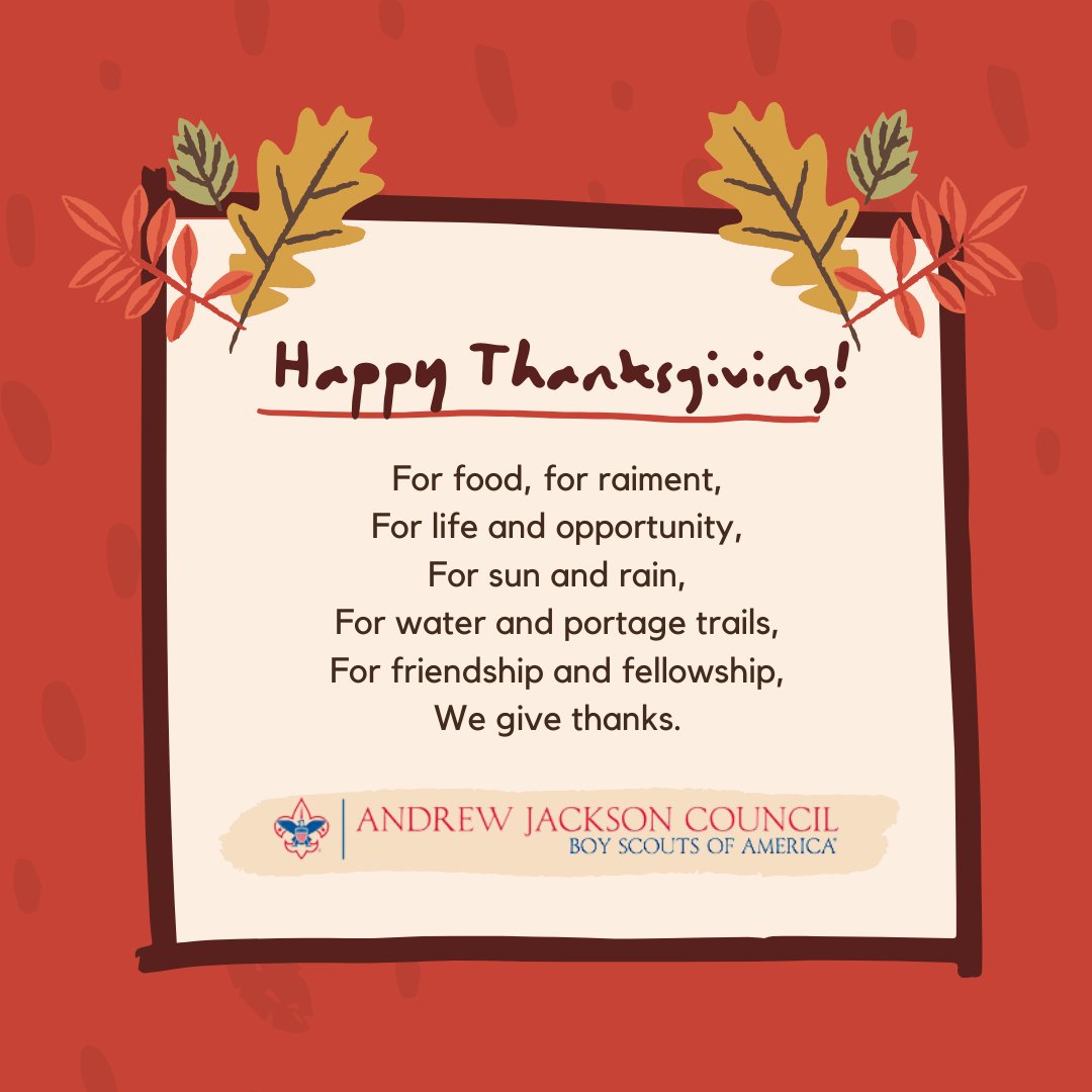 AndrewJacksonBSA (@ajcscouting) on Twitter photo 