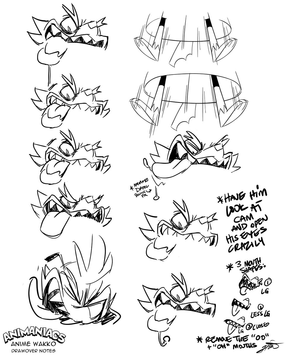My Yakko &amp; Wakko poses/expressions for the #ANIMEniacs segment in "Bun Control." #Animaniacs 