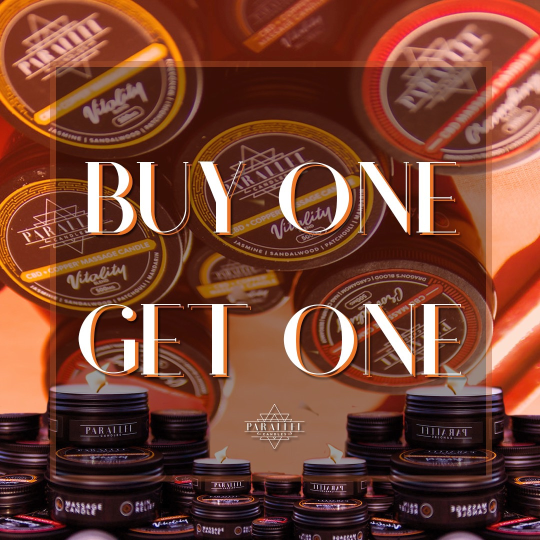 ParallelCandles's tweet photo. It's that time again. 🎁⁠
⁠
BUY ONE GET ONE FREE on all blends and sizes! ⁠
All orders between today and Monday will be doubled, no need to do anything in the cart!⁠
⁠
#cbdtopical #massagecandle #bogo #blackfridaysale #massage #stockingstuffer #intimateholiday #feelbetter ⁠ https://t.co/gFkqtYyO7k