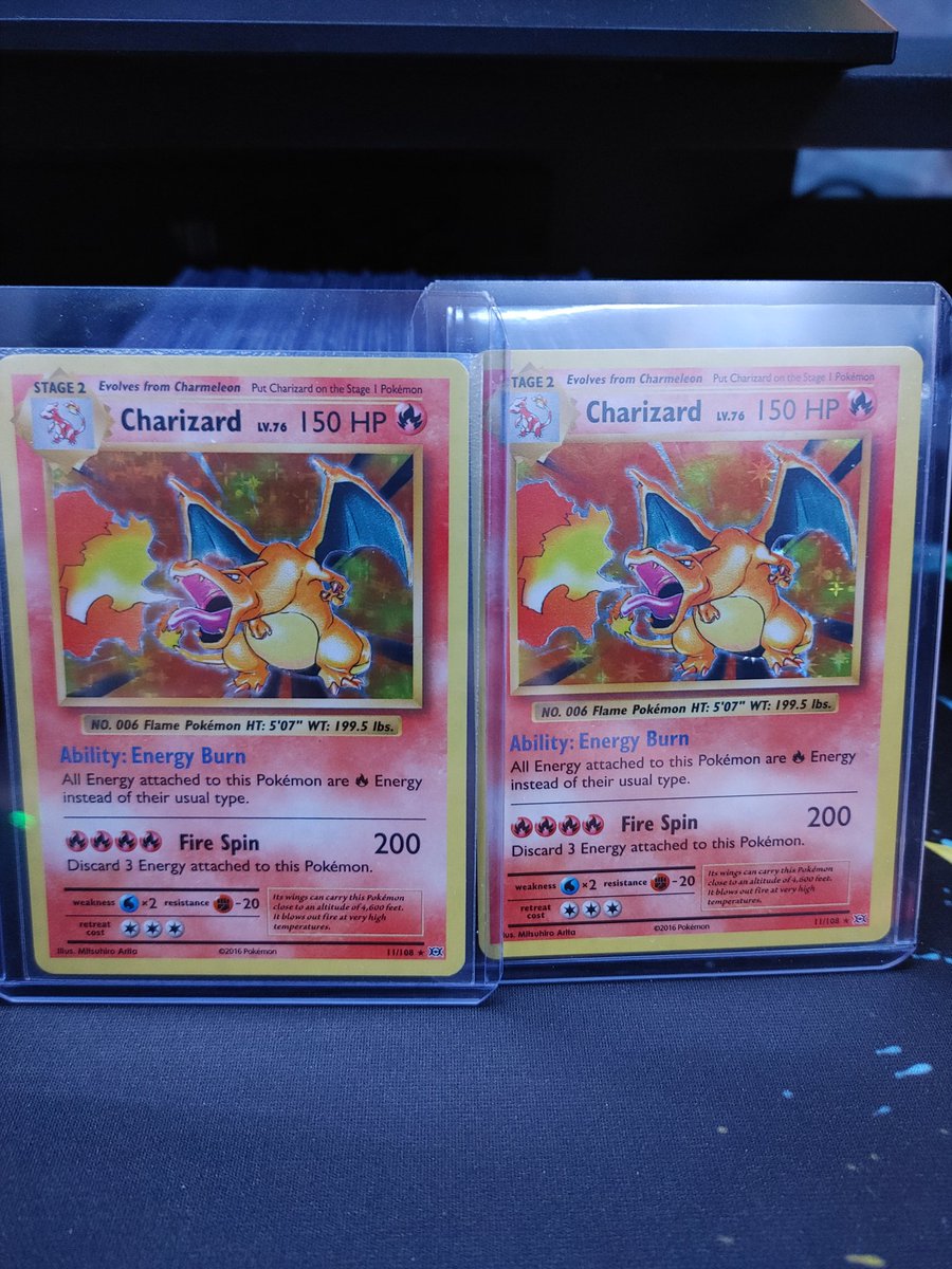 ItsJoshHuh's tweet photo. One more tweet because I am still in shock 😅. 11 evolution packs. A ton of great cards with 2 holo Charizards pulled! https://t.co/2uZxwNLQZd