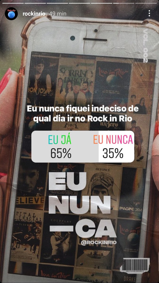 isawalerio's tweet photo. Eu tô de olho no spoiler que vcs soltaram hein @rockinrio ??? Justin, Now United que nunca foram...além de um Coldplay que ficaria feliz se tbm voltasse no próximo ano 😍 https://t.co/gqsxElvRpy