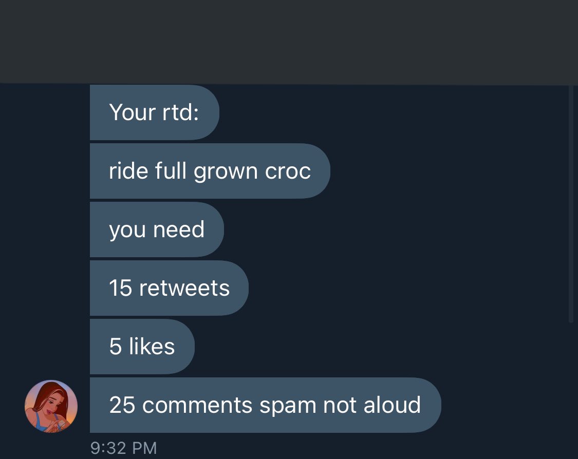 alexgirlloveyou's tweet photo. I my first rtd deal! I neeed 15 retweets 5 likes and 25 comments no spam I’ll follow everyone who helps 🙃 I only have 3 days. https://t.co/YzOfxaw8f6