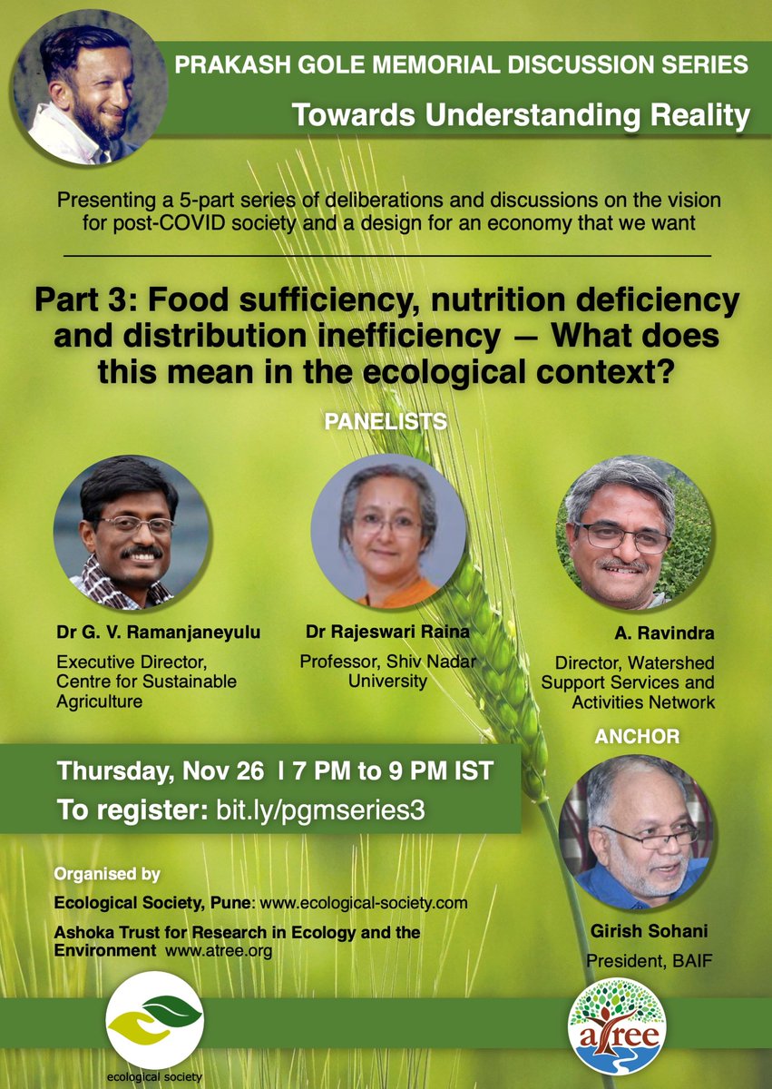 Ecological Society, Pune tweet media