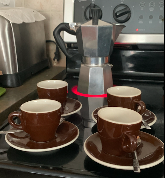 4TheLoveToLearn's tweet photo. Monday was #NationalEspressoDay- my family acknowledges this day, every day! ☕️ After lunch and before each lesson, my Nonno always makes everyone an espresso and of course, uses his favourite macchinetta! Nothing beats these moments! 🥰❤️ #LetsTeachAdults 
@YEPeducation https://t.co/aXX0eTpH6T