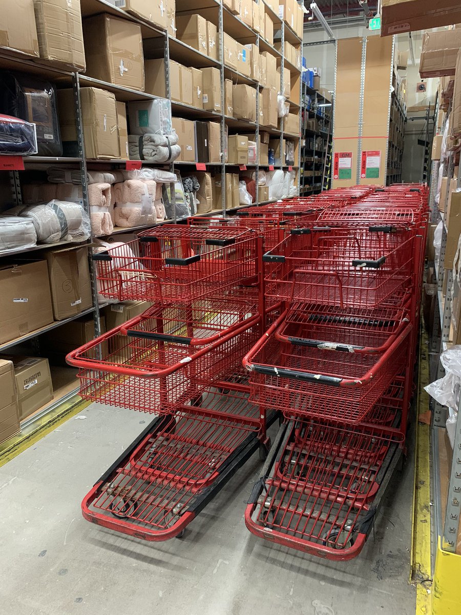LaffeyMaegen's tweet photo. T1442 ready for #BlackFriday 🎯✨ Cleared aisles, cleared carts, full floor....here we go! https://t.co/WS9UxsfZ7a