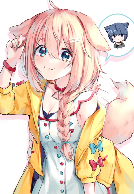 yuru camp x inugami korone~
?️??

#できたてころね #ゆるキャンΔ 