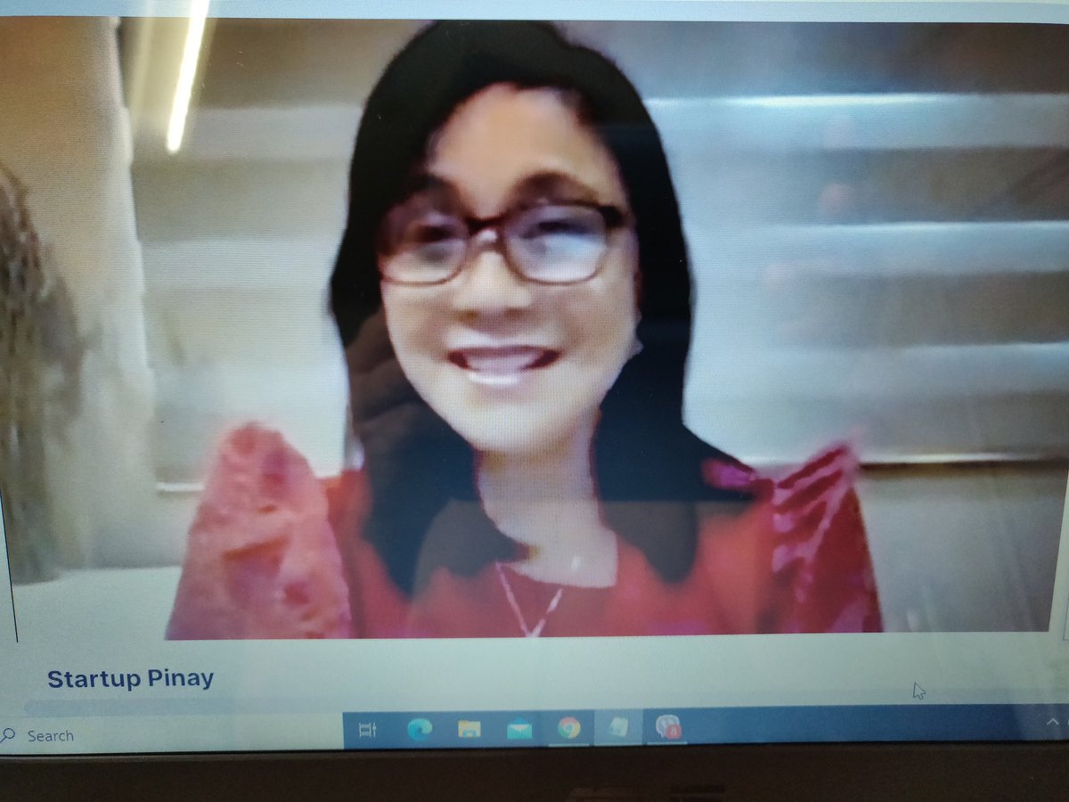diyarista's tweet photo. NOW: Vice President #LeniRobredo speaks at the "Startup Pinay" forum at the PH Startup Week. #PHSW20 .@inquirerdotnet .@InquirerBiz .@lenirobredo https://t.co/5ueuXRvexC