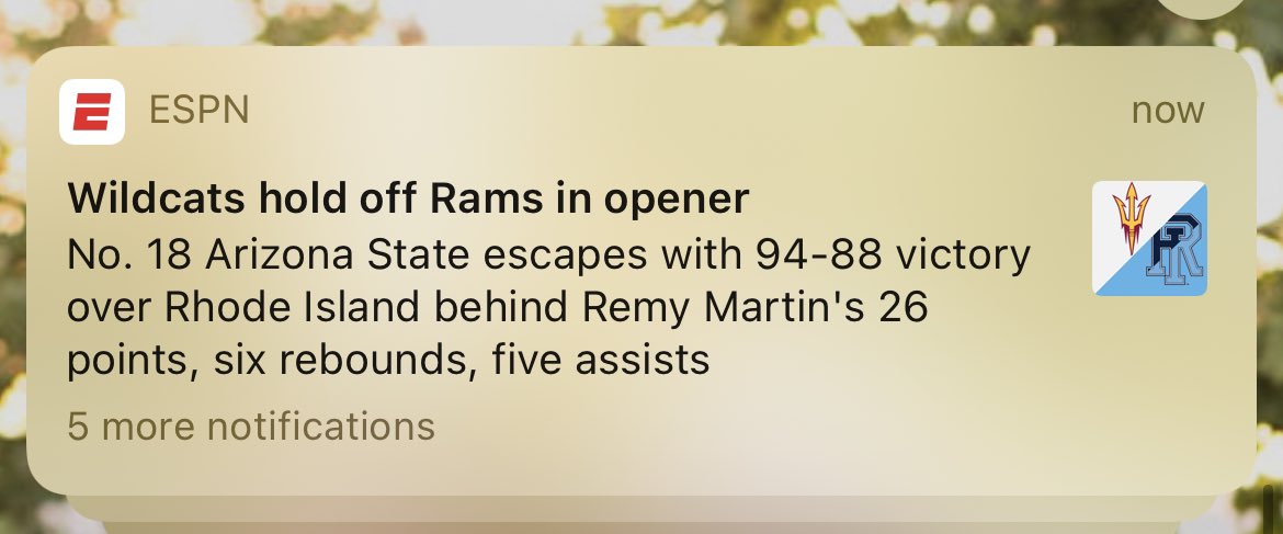LLAdams7's tweet photo. @espn Again, Arizona STATE are the Sun Devils 🤦🏻‍♀️🤦🏻‍♀️🤦🏻‍♀️ https://t.co/WTSPTnB62X