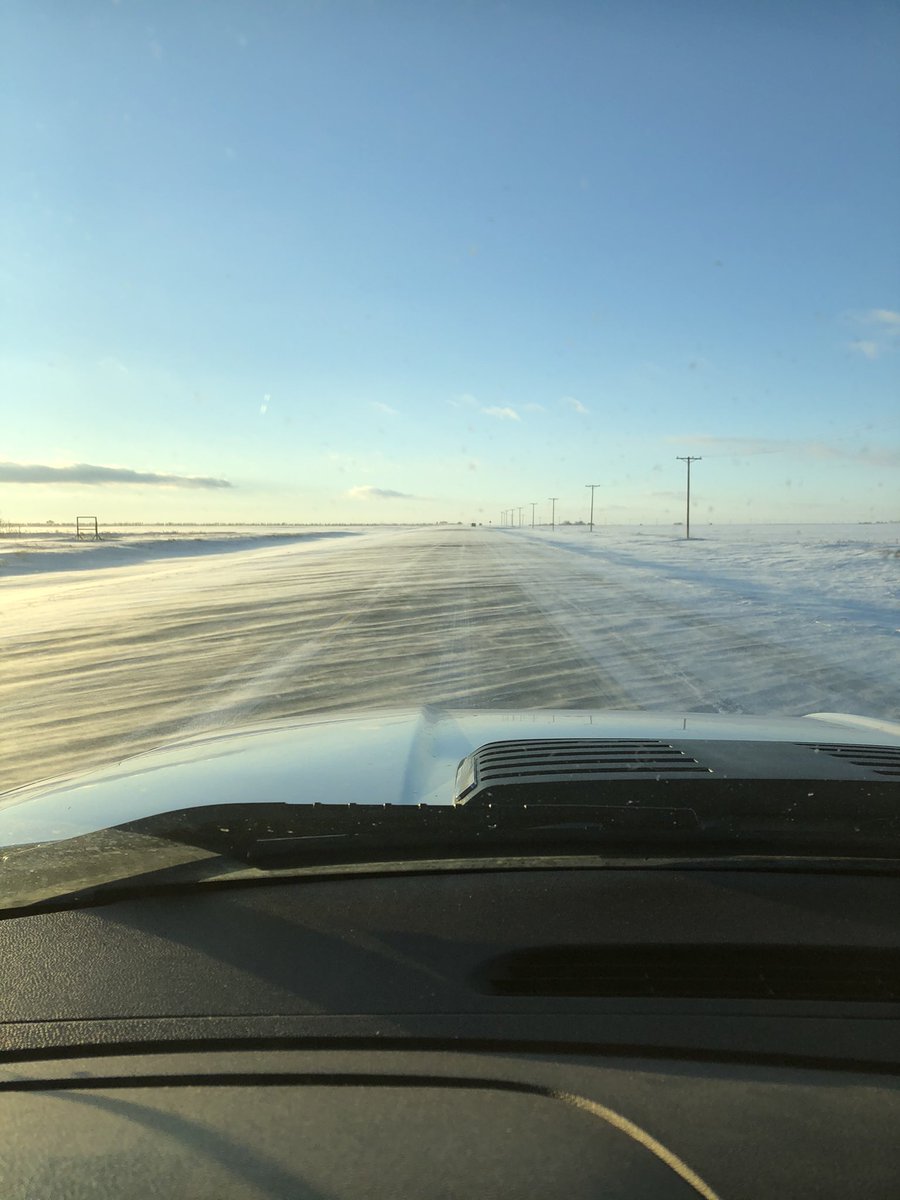 Nice picture. But not the most fun drive.  #winter
