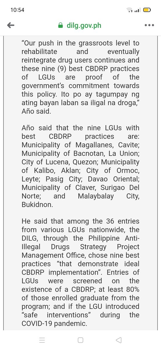 VicoSotto's tweet photo. Thank you to @DILGPhilippines and Sec. Año for recognizing Pasig City as one of the 9 LGUs with best #CBDRP (Community Based Drug Rehab Program) practices!

https://t.co/kQgqz5NBi6 #LabanKontraDroga #WarOnDrugs https://t.co/Oauy1ANWRt
