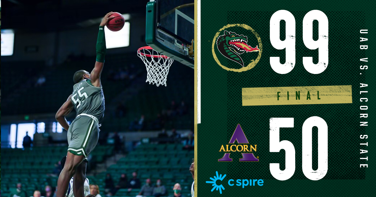 UAB_MBB's tweet photo. The @CoachAK13 era starts out with the dub‼️ #WinAsOne https://t.co/EPvYD9Mxfr