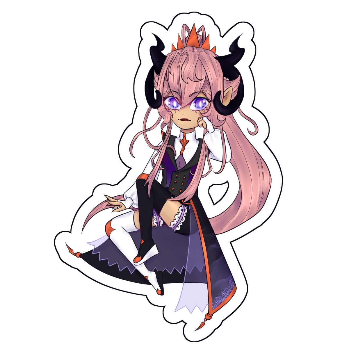 ClestialSerpent's tweet photo. [Pls RT💜!]
✨Special Sticker Commissions✨

My Cricut is gathering dust, so!!

2 STYLES:
A) 15$ just art, 20$ 4x copies printed and shipped!
B) 20$ just art, 25$ 4x copies printed and shipped!

Sticker examples in third image, w/HQ 80lb weatherproof matte stickerpaper!

1/2Cont. https://t.co/U2FObeUD1e