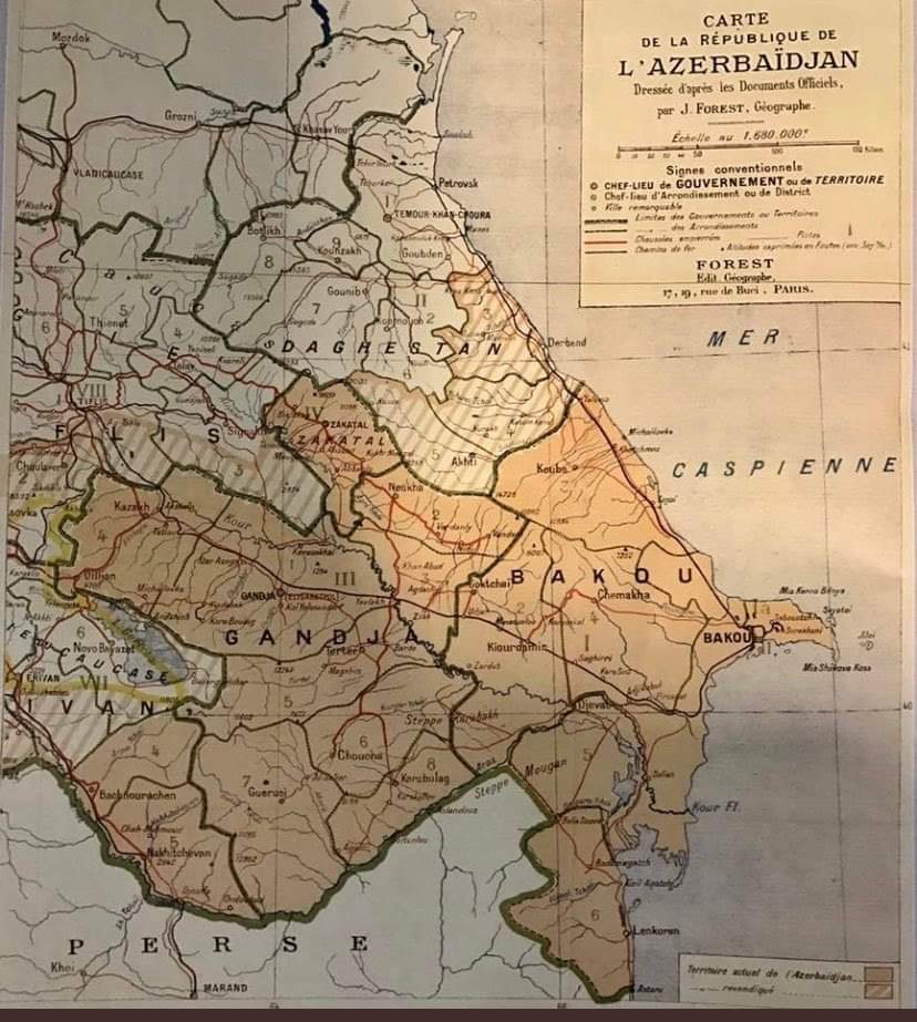 @Senat @BrunoRetailleau @PatrickKanner @HerveMarseille @ElianeAssassi @GuillaumGontard @gerard_larcher Map of ancient #Azerbaijan approved in Paris. The map depicts #Karabakh as the territory of Azerbaijan. #DontBelieveArmeni #KarabakhisAzerbaijan https://t.co/wxHIbD1wn0
