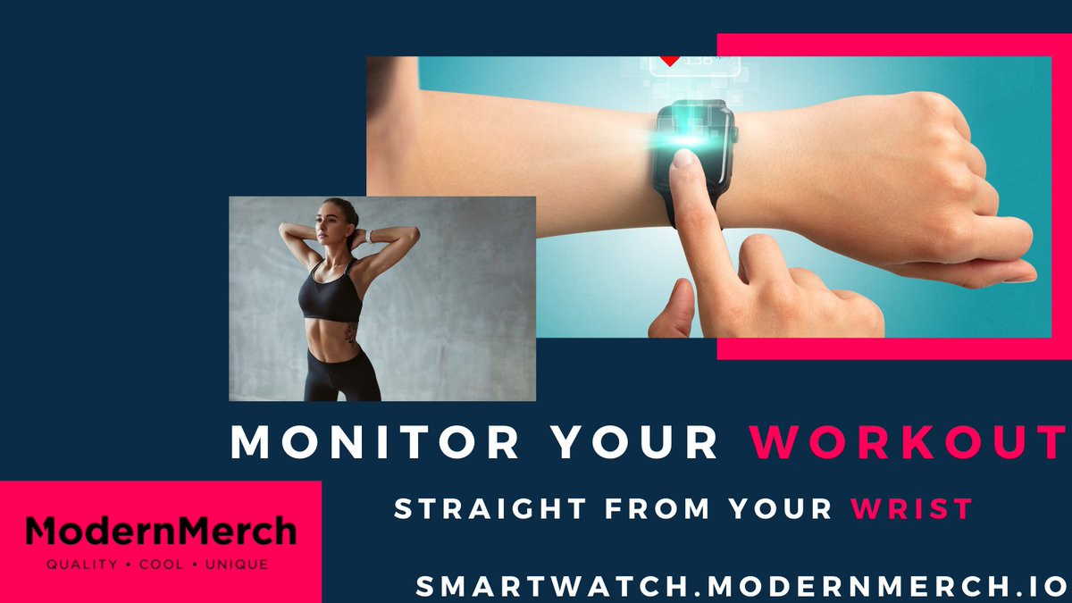 modern_merch's tweet photo. Fitness isn't just about the amount you exercise, itโs also about the intensity of that exercise. ๐๏ธโโ๏ธ
What if you had a coach on your wrist telling you when to speed up or slow down to achieve results. ๐๐
Check out our #Smartwatch
#modernmerch #fitness #FitnessMotivation https://t.co/XRsRV7pVAy