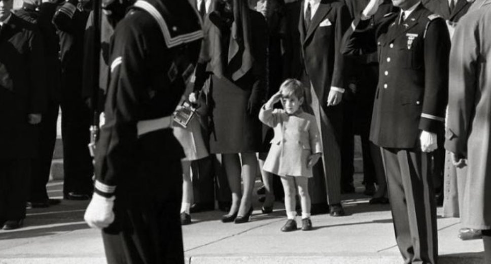 The Kennedy funeral also produced one of the 20th century's most iconic photos: John F. Kennedy Jr. saluting his father's casket. It was the boy's third birthday, and he kept asking "Where's my Daddy?"