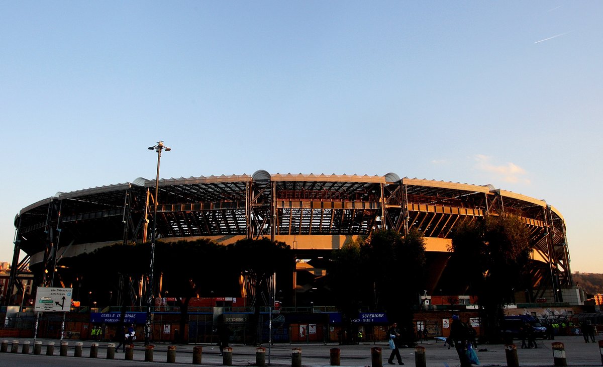 CBSSportsGolazo's tweet photo. OFFICIAL: Napoli's stadium ‘San Paolo’ will be re-named in honor of Diego Maradona. https://t.co/hraSi4jPYd