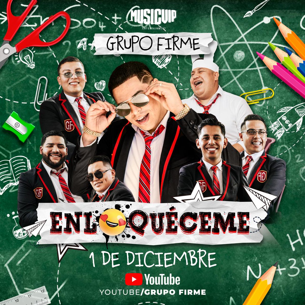 Pidemegrupofirm's tweet photo. Próximo 1️⃣ De Diciembre “ENLOQUECEME” 🎬📚😍

@GrupoFirme @IsaelGutierrez #MusicVip #GrupoFirme #Enloqueceme #FirmeManiaVip 🔝
#ClubOficialPidemeDeGrupoFirme 🤠🎺
#SomosCalidad 🙌🏻💘
#FansDeCorazòn 🎵🔹
#YPuroGrupoFirmeee ☀️ 🌏 
@GrupoFirme
@Pidemegrupofirm https://t.co/F4KkLfysmG