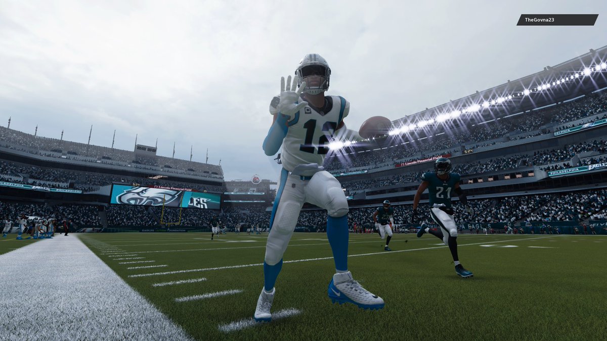 Panthers_MBL's tweet photo. Week 17 || Panthers 27 Eagles 16

The team finished the season strong. The defense picked off Wentz 5 times and rookie Moorman threw for 350 yds 3 TDs. Despite not making the playoffs the team still performed better than last season on every category. https://t.co/zfTxxTT4Ya