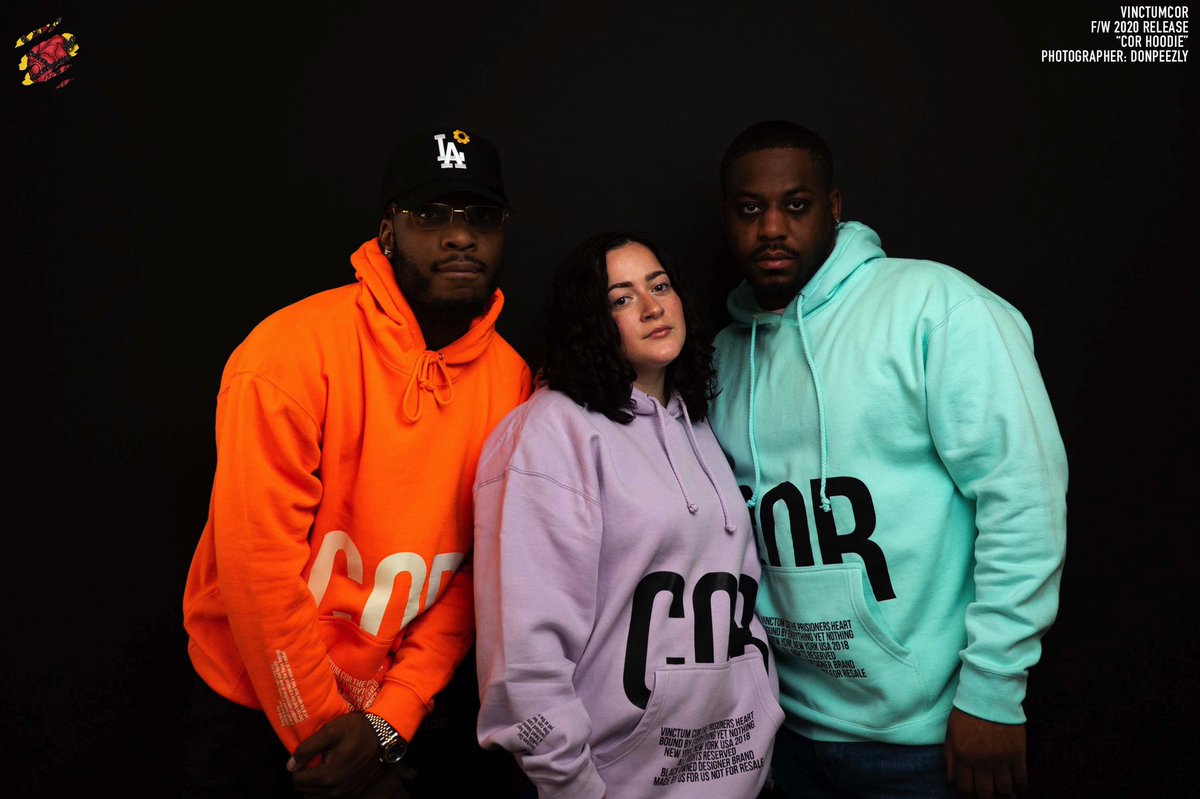 ChronicPE_'s tweet photo. S/O to my models @_AShotInTheDark @xavillaneda @BarryRobinson25

Cor Hoodie ❤️⛓💜⛓💙 Available 11.28 2PM EST. 
https://t.co/9fSkhpO2Fo https://t.co/CxG1HUNCuS