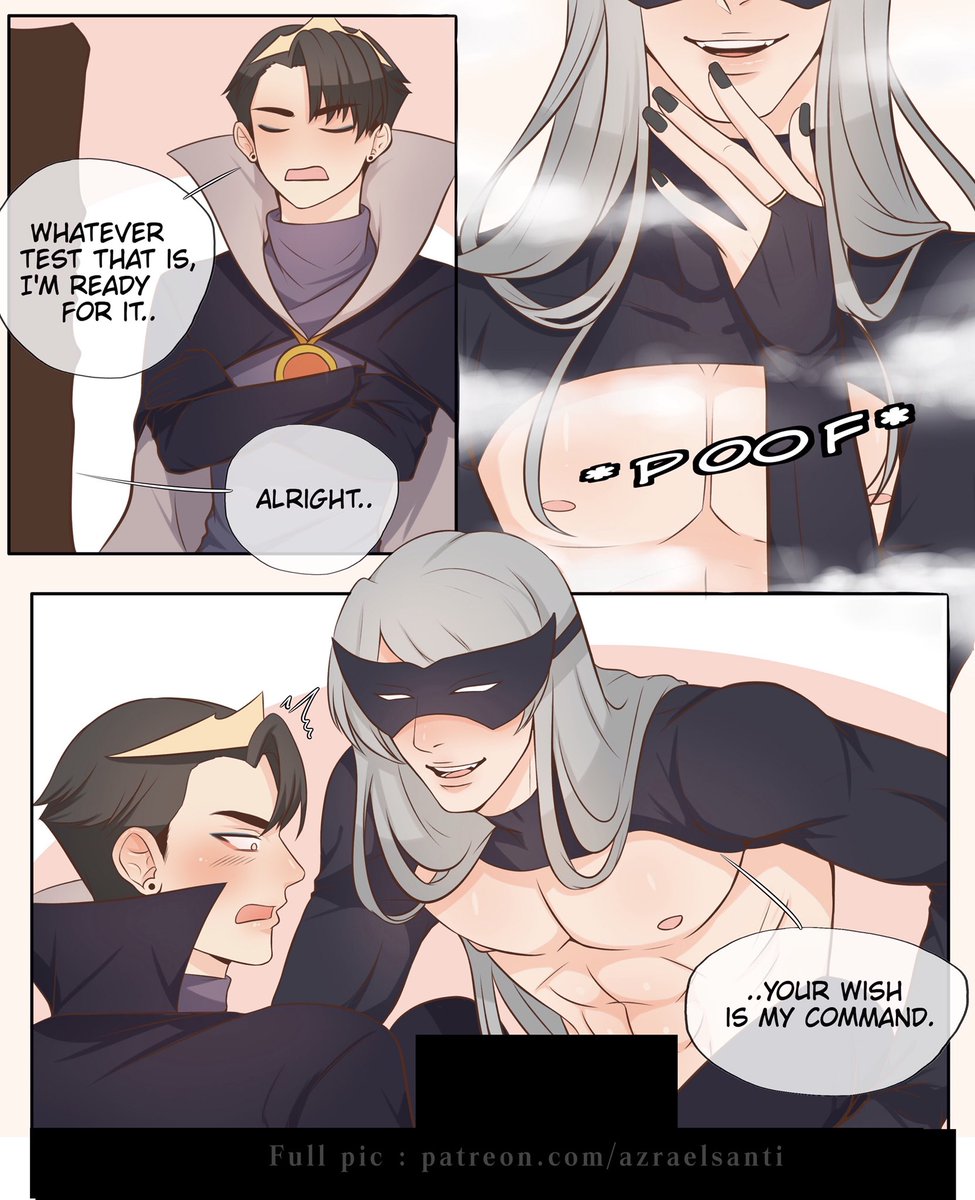 azraelsanti's tweet photo. Mirror mirror.. #comics #fanart #yaoi #disney #webtoon #webcomic #webcomics https://t.co/EXQwOXKk2a