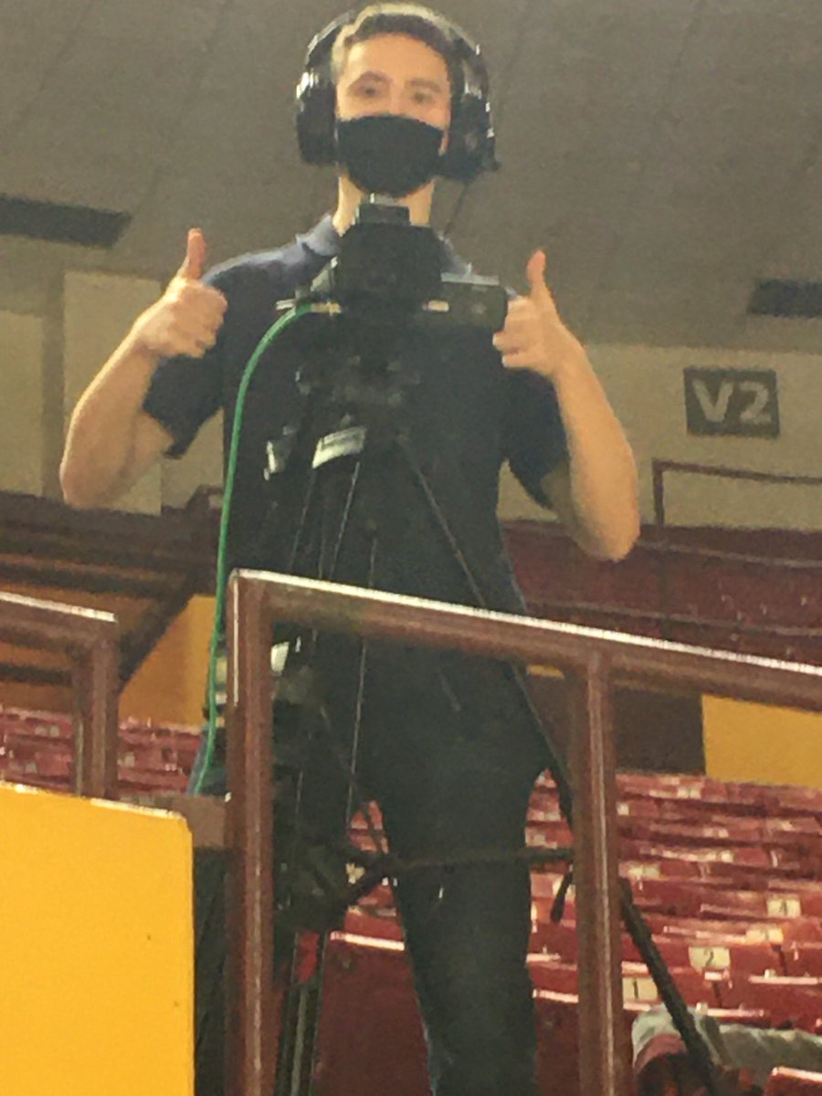 markaredaville's tweet photo. StreamTeam at first ASU women’s games of season. We’re ready! Game will start in 10 minutes. ⁦@Cronkite_ASU⁩ ⁦@ASUathletics⁩ ⁦@Pac12Network⁩ https://t.co/GBL9jA0667