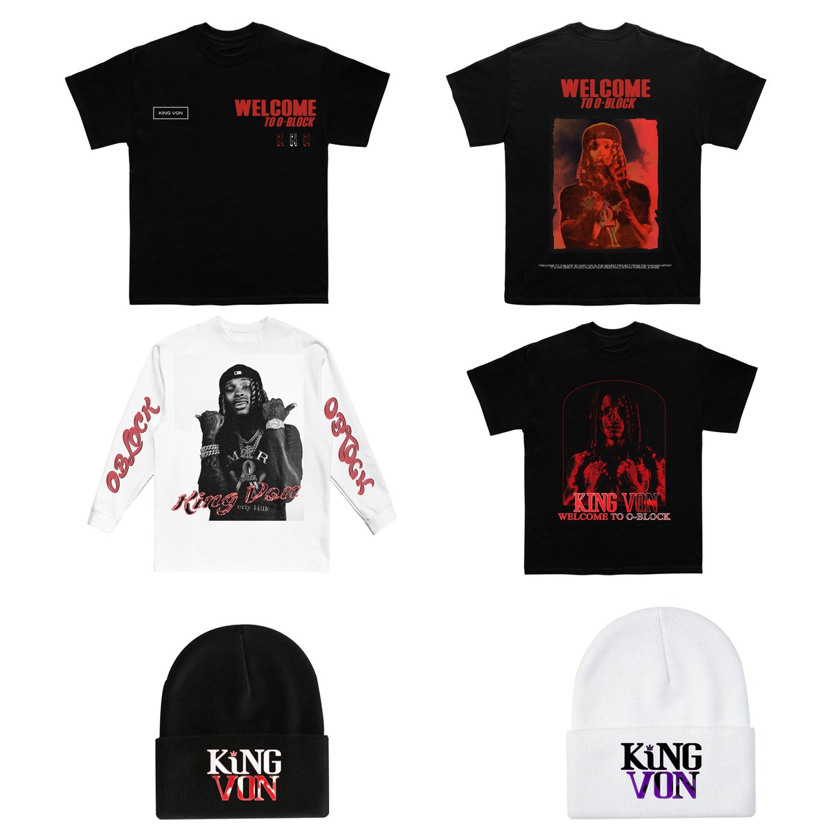 rashon (@Gvmini) on Twitter photo 2020-11-25 23:21:56 Happy to be able to show some of the merch I made meant for King Von’s “Welcome to O Block” project before his passing. Thank you so much to his A&R for the opportunity & prayers to his family and friends, RIP 🖤 Happy to be able to show some of the merch I made meant for King Von’s “Welcome to O Block” project before his passing. Thank you so much to his A&R for the opportunity & prayers to his family and friends, RIP 🖤