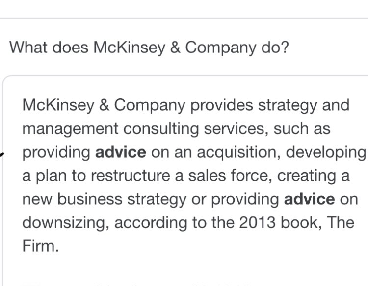CDMossM's tweet photo. @ColinDMello Why did @Sflecce , the MOE choose to consult with McKinsey & Co for a back to school plan? They are not health experts, they’re experts in sales & downsizing!#FireLecce #VoteFordOut2022 #onpoli #COVID19Ontario #onted #FordFailedThePeople #FordLiedPeopleDied #ExceptInSchools https://t.co/vFyj8bPoYE