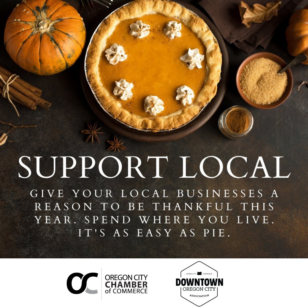 SBA_PortlandOR's tweet photo. Danielle of White Rabbit Gifts teamed up with Downtown Oregon City Association to distribute cookie cutters to stores and restaurants in downtown #OregonCity to give away with purchases made on #SmallBusinessSaturday. Support local and #ShopSmall. ▶️https://t.co/MfqerQjh2K https://t.co/RrordMrgFl