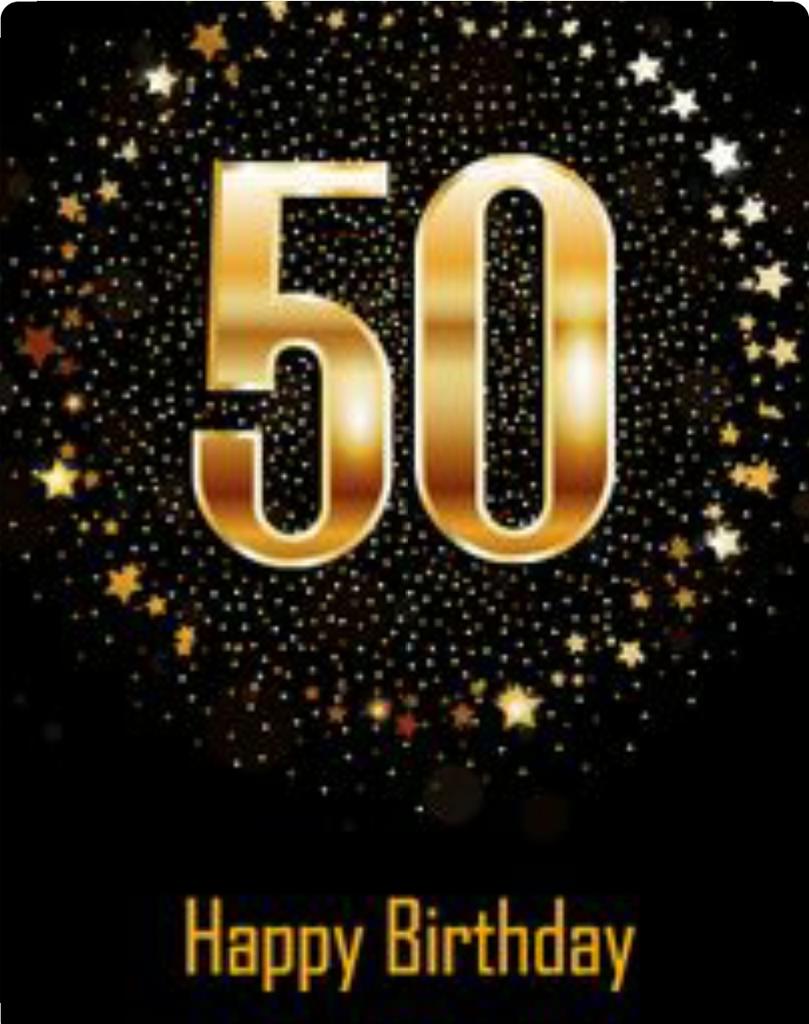 GabrielObiang's tweet photo. La buena vida empieza en los 50 #VEMM50.  "Feliz cumpleaños mi media naranja 😘" https://t.co/2fFZ8rgo4d