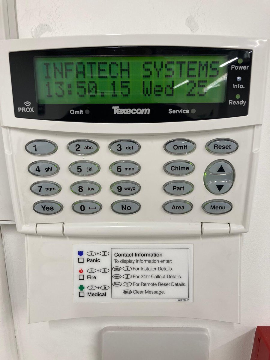 infatechsystems's tweet photo. Site maintenance 🔧 https://t.co/YuO4gEII7P #Infatechsystemsuk #Infatech #Infaprotect #Infasafety #Commercialfireandsecurity #Residentialsecuritysystems #Cctv #Intruderalarms #Accesscontrol #Firedetection #Familyprotection #Childrensafety #Prealarm @TexecomLtd https://t.co/nTLsnJrPjX