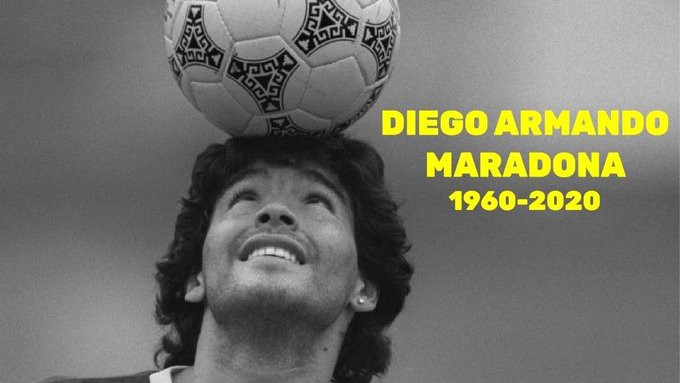#Hoy | | Manifestamos nuestro más profundo dolor por el fallecimiento del legendario futbolista #Argentino Diego Armando Maradona. Ídolo eterno uno de los deportistas más grande de la historia.

<a href="/NicolasMaduro/">Nicolás Maduro</a>
<a href="/Minhvi_Oficial/">Hábitat y Vivienda</a>  
<a href="/IMVillarroel1/">Moisés V</a>