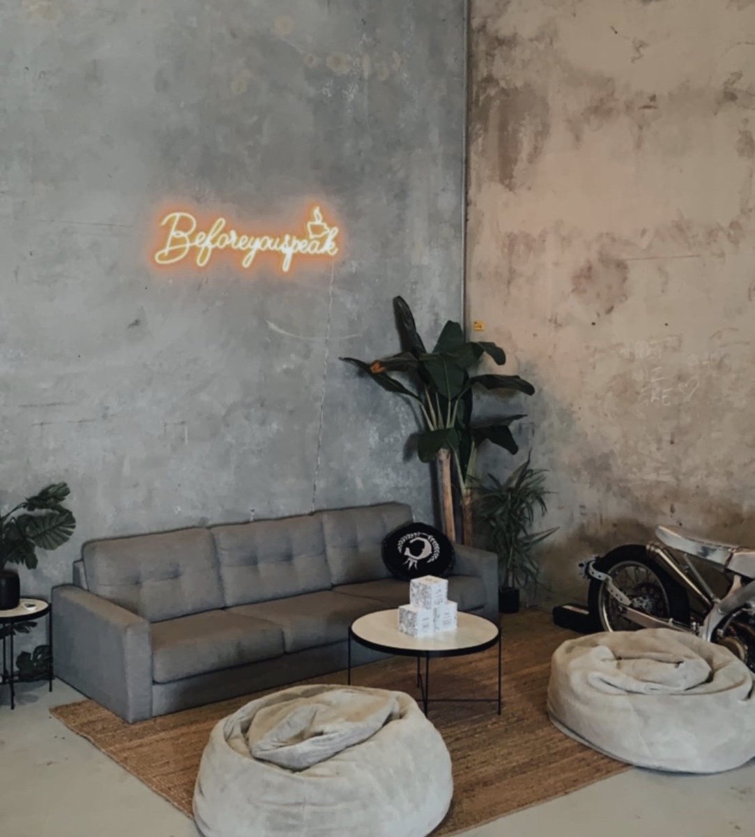 byscoffee's tweet photo. It happened. We now have not 1 but two neon signs in the BYS HQ! 😏

#beforeyouspeak https://t.co/7Gdkp6rHFV