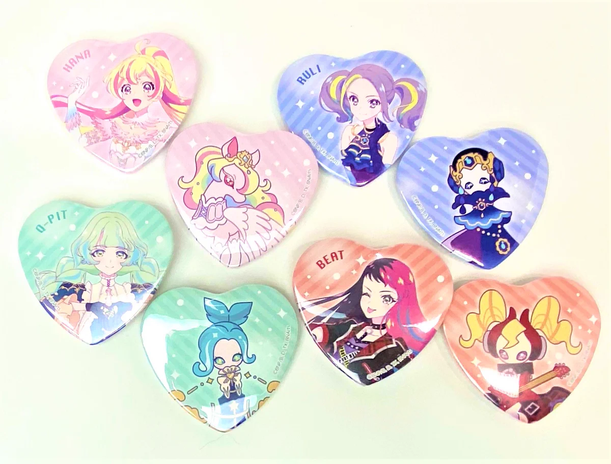 アイカツ　ガラポン　B賞　BIGハート缶バッジ　ランタン　いちご　2点 EntIREmUwAA91Ax?format=webp&