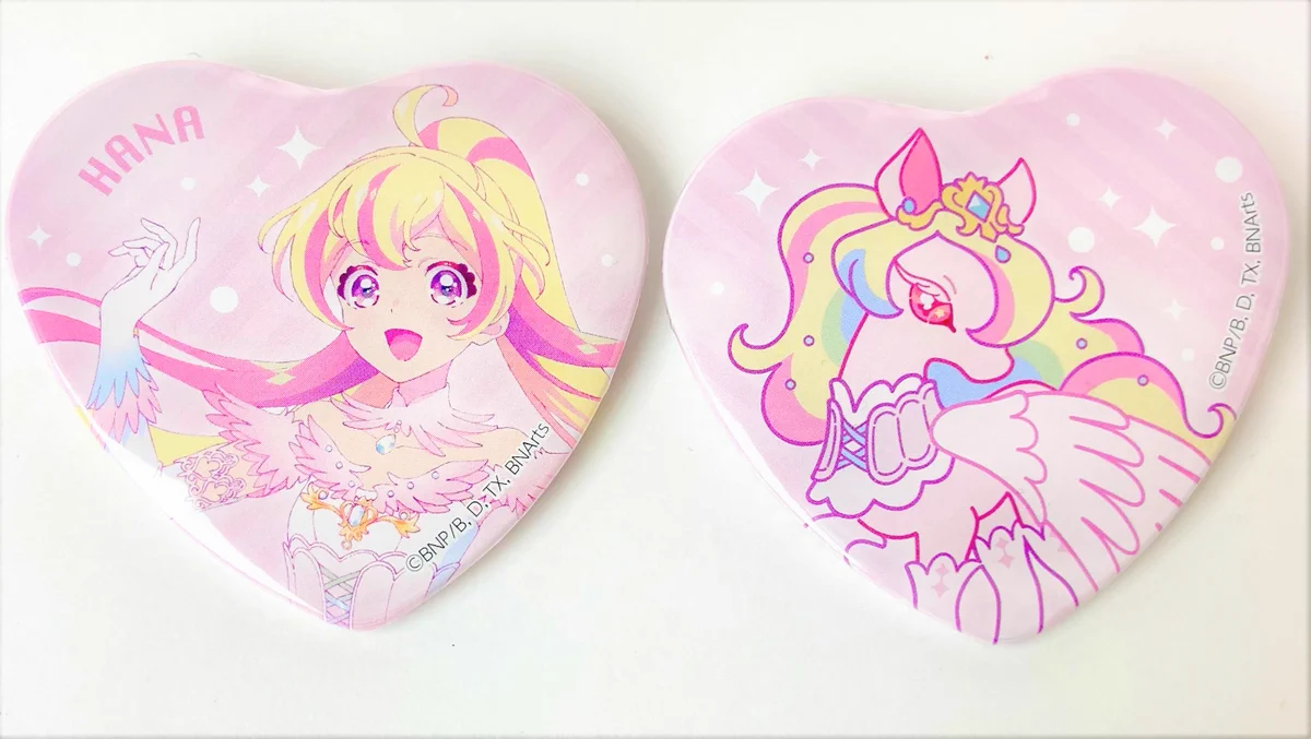 アイカツプラネット アン ハート缶バッジ キャラポップストア on X: 