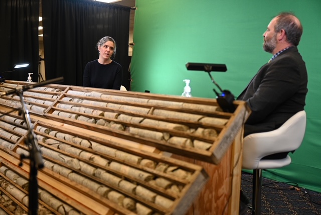 YukonMiners's tweet photo. We are wrapping up our first virtual #ytgeo2020 in the live broadcast centre with @yukongov Hon. Ranj Pillai, Minister of @EcDevYukon &amp; YCM President 

Thank you to everyone for joining us in the broadcast centre today &amp; all the support as we GeoScience Virtually this year. https://t.co/gV8KSjtkDB